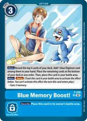 Blue Memory Boost! - P-036 - (NYCC 2023 Demo Deck)